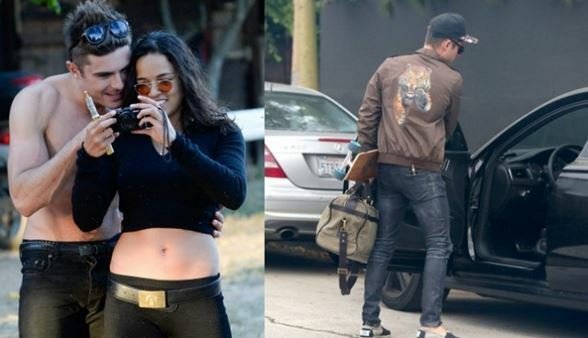 Zac Efron and Michealle Rodriguez romance sex one night stand dating cheating